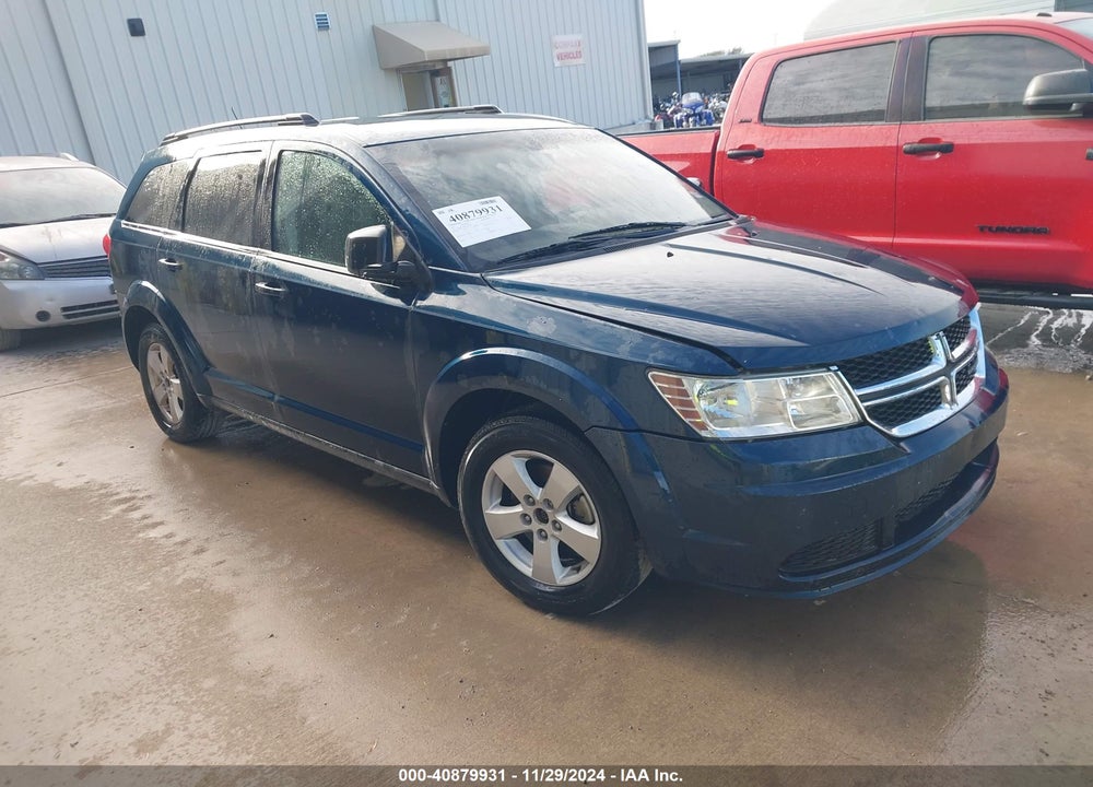 2013 DODGE JOURNEY SE VIN: 3C4PDCAB9DT597081