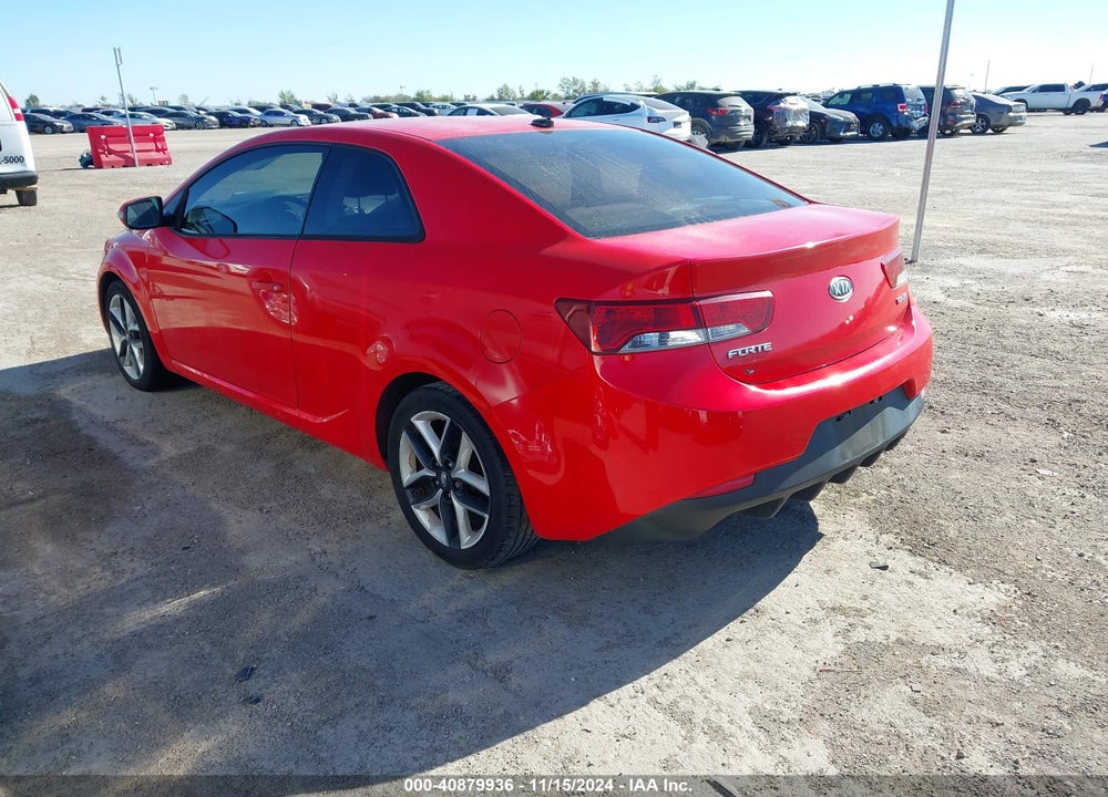 2010 KIA FORTE KOUP SX VIN: KNAFW6A37A5267481