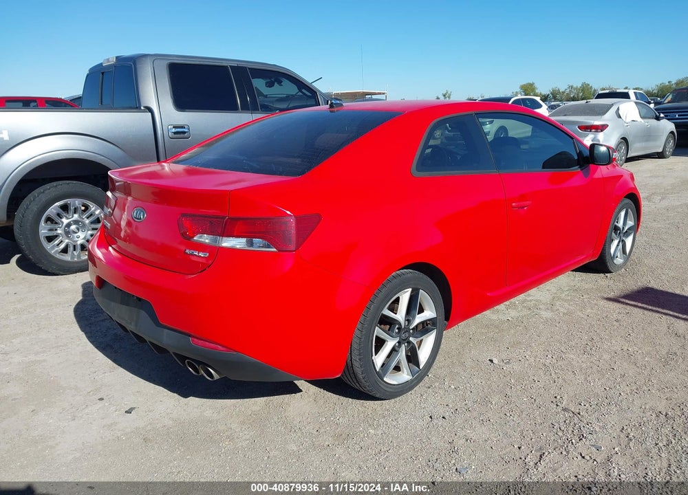 2010 KIA FORTE KOUP SX VIN: KNAFW6A37A5267481