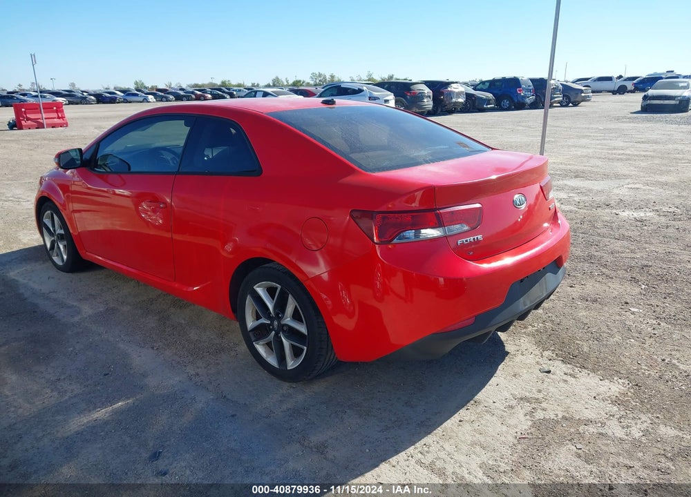 2010 KIA FORTE KOUP SX VIN: KNAFW6A37A5267481