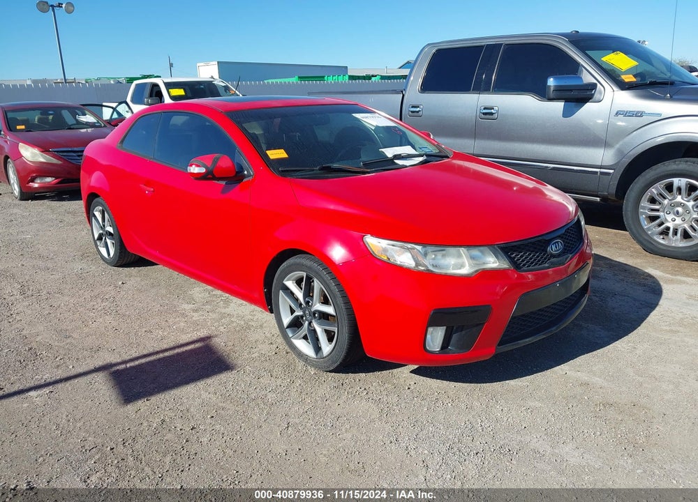 2010 KIA FORTE KOUP SX VIN: KNAFW6A37A5267481