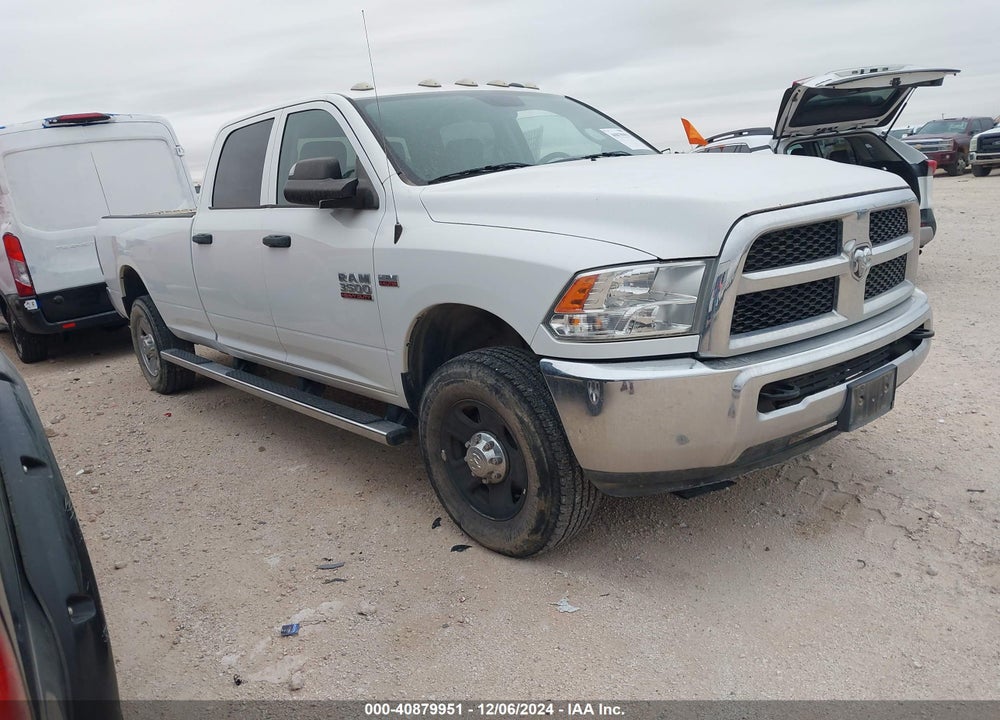 2018 RAM 3500 TRADESMAN  4X4 8' BOX VIN: 3C63R3GJ9JG422856