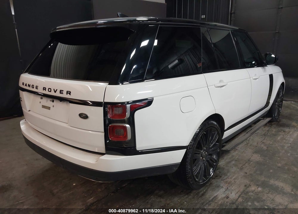 2021 LAND ROVER RANGE ROVER VIN: SALGS2RU5MA438449