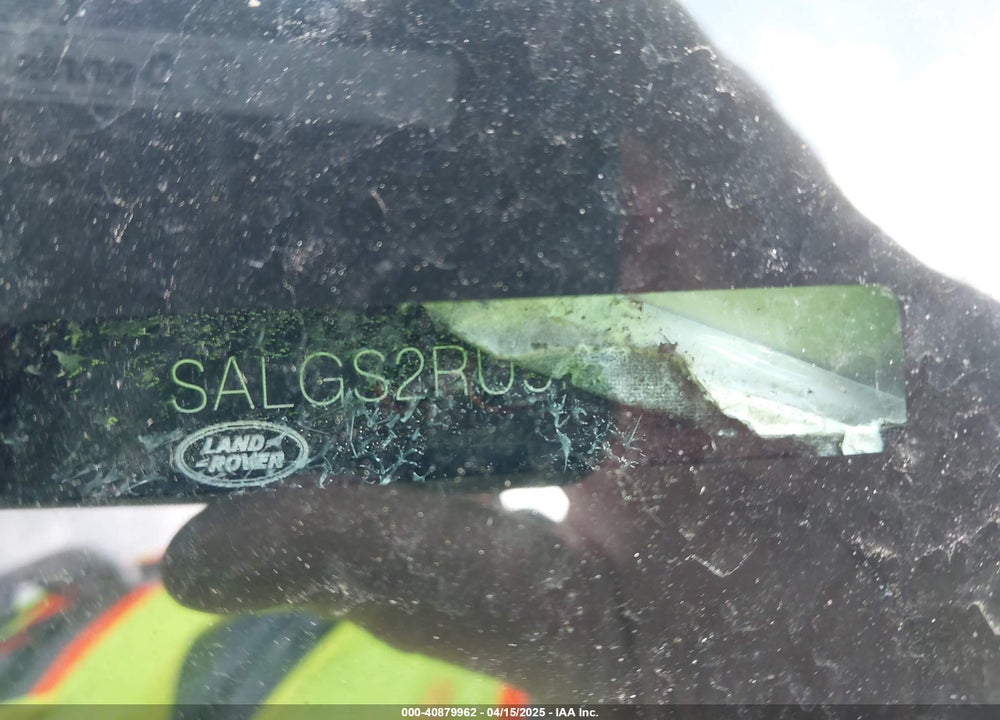 2021 LAND ROVER RANGE ROVER VIN: SALGS2RU5MA438449
