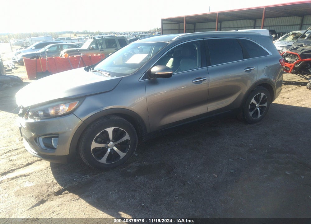 2016 KIA SORENTO 3.3L EX VIN: 5XYPH4A5XGG085605