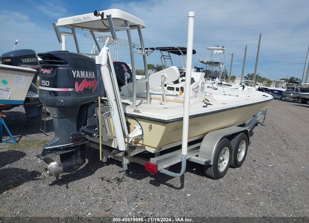 2007 SHALLOW SPORT BOAT N/A VIN: JQS20153J607