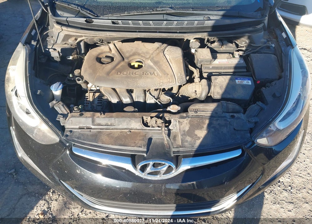 2016 HYUNDAI ELANTRA SE VIN: KMHDH4AE5GU544326