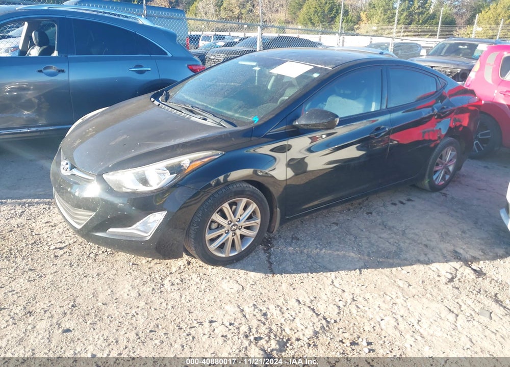 2016 HYUNDAI ELANTRA SE VIN: KMHDH4AE5GU544326