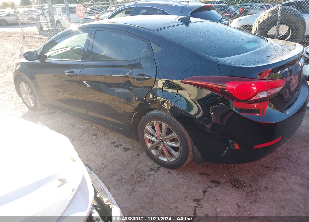 2016 HYUNDAI ELANTRA SE VIN: KMHDH4AE5GU544326