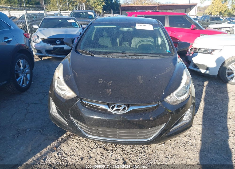 2016 HYUNDAI ELANTRA SE VIN: KMHDH4AE5GU544326