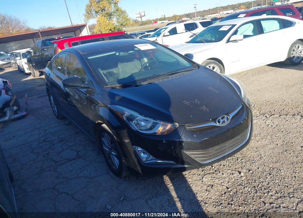 2016 HYUNDAI ELANTRA SE VIN: KMHDH4AE5GU544326