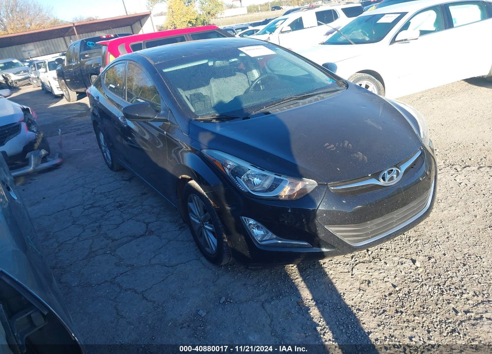 2016 HYUNDAI ELANTRA SE VIN: KMHDH4AE5GU544326