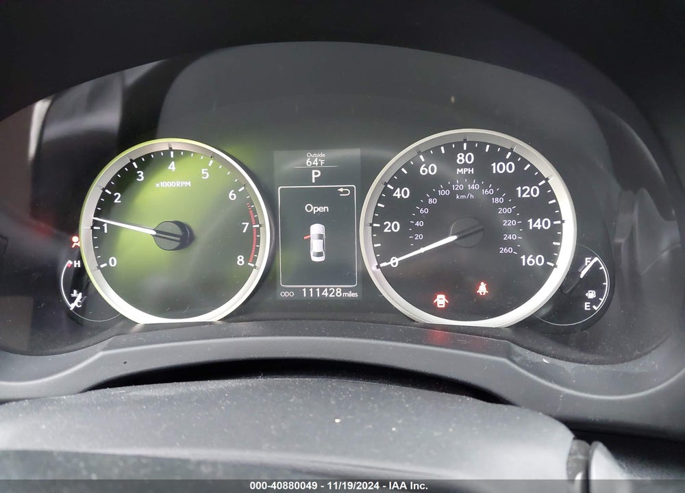 2015 LEXUS IS 250 VIN: JTHBF1D28F5080750