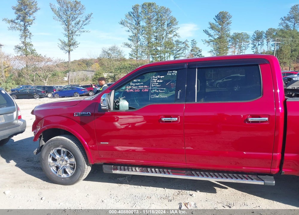 2016 FORD F-150 LARIAT VIN: 1FTEW1EP7GKF75095