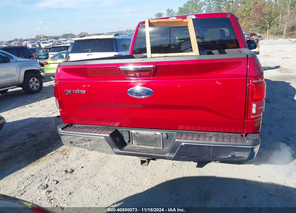 2016 FORD F-150 LARIAT VIN: 1FTEW1EP7GKF75095