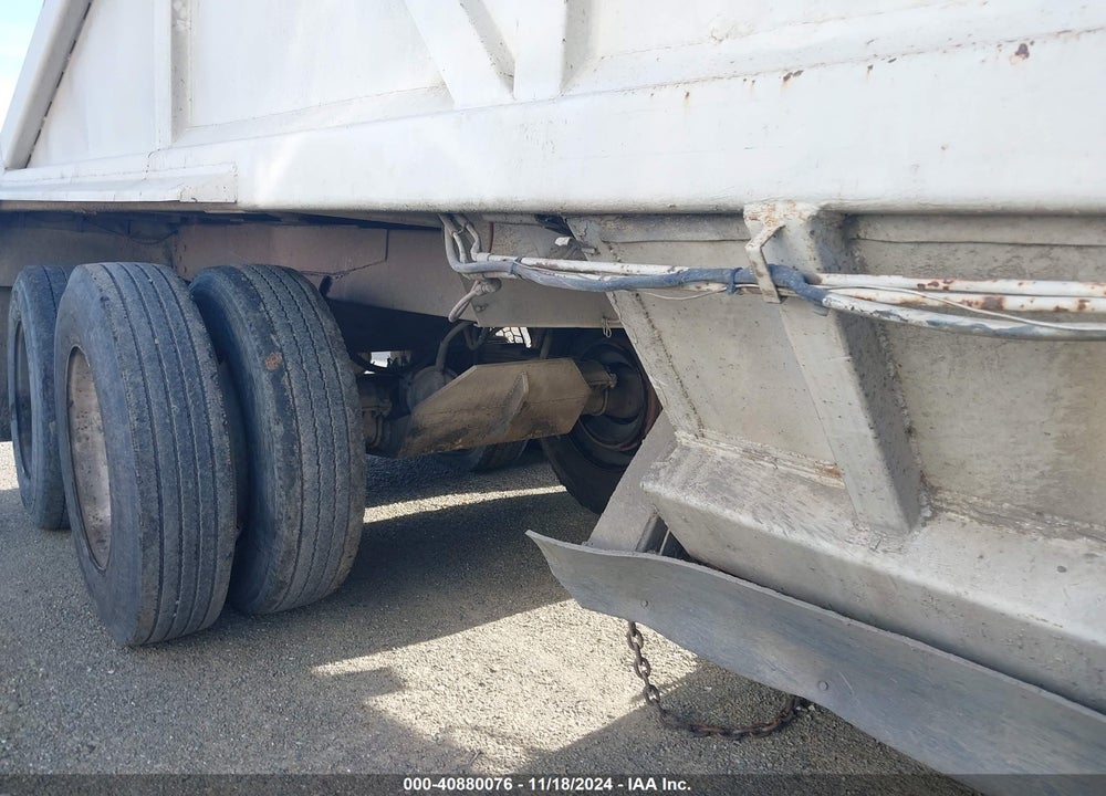 1967 BEALL TRANS-LINER BOTTOM HOPPER DUMP TRAILER VIN: 3249C67