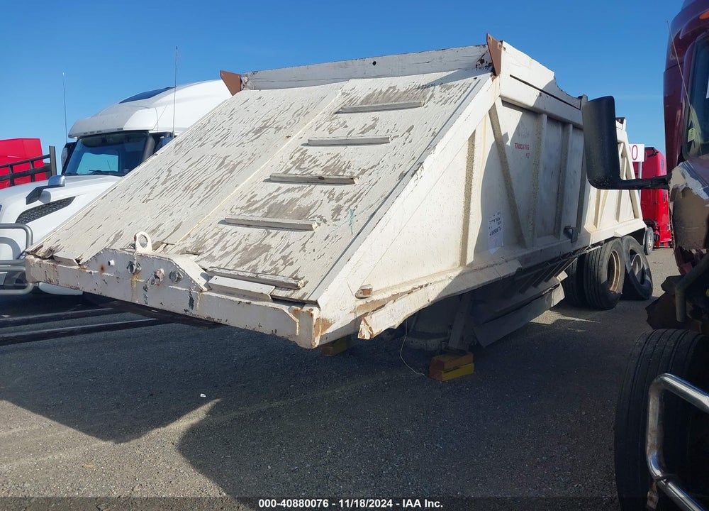 1967 BEALL TRANS-LINER BOTTOM HOPPER DUMP TRAILER VIN: 3249C67
