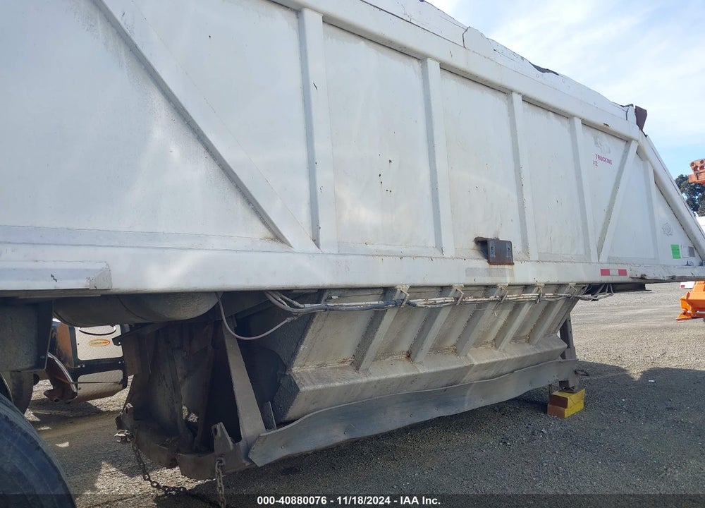 1967 BEALL TRANS-LINER BOTTOM HOPPER DUMP TRAILER VIN: 3249C67