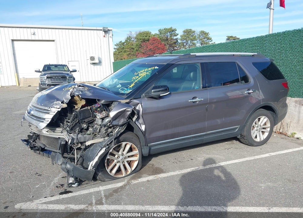 2014 FORD EXPLORER XLT VIN: 1FM5K8D81EGA30357
