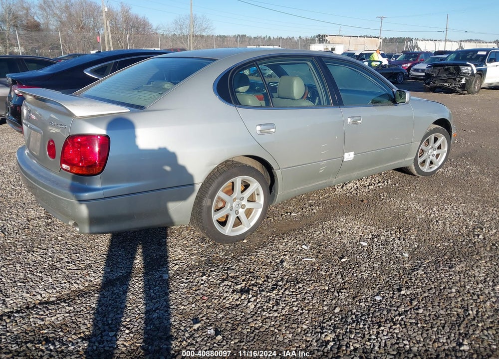 2005 LEXUS GS 430 VIN: JT8BL69S750015947