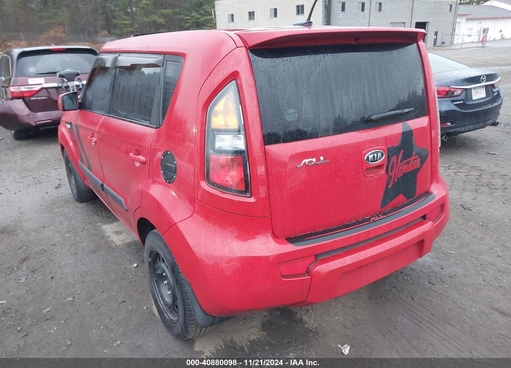 2011 KIA SOUL VIN: KNDJT2A25B7291855