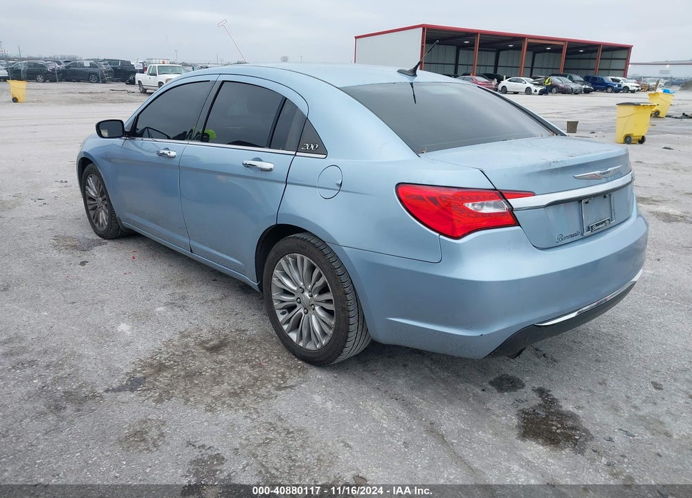 2013 CHRYSLER 200 LIMITED VIN: 1C3CCBCG2DN575576