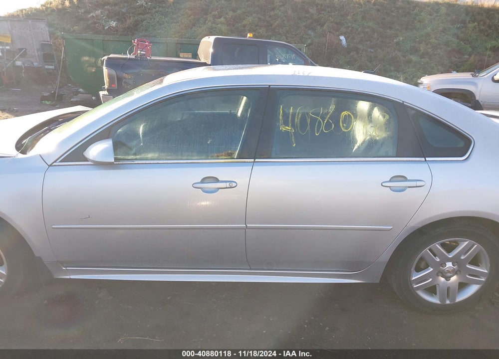 2011 CHEVROLET IMPALA LT VIN: 2G1WB5EK9B1168599