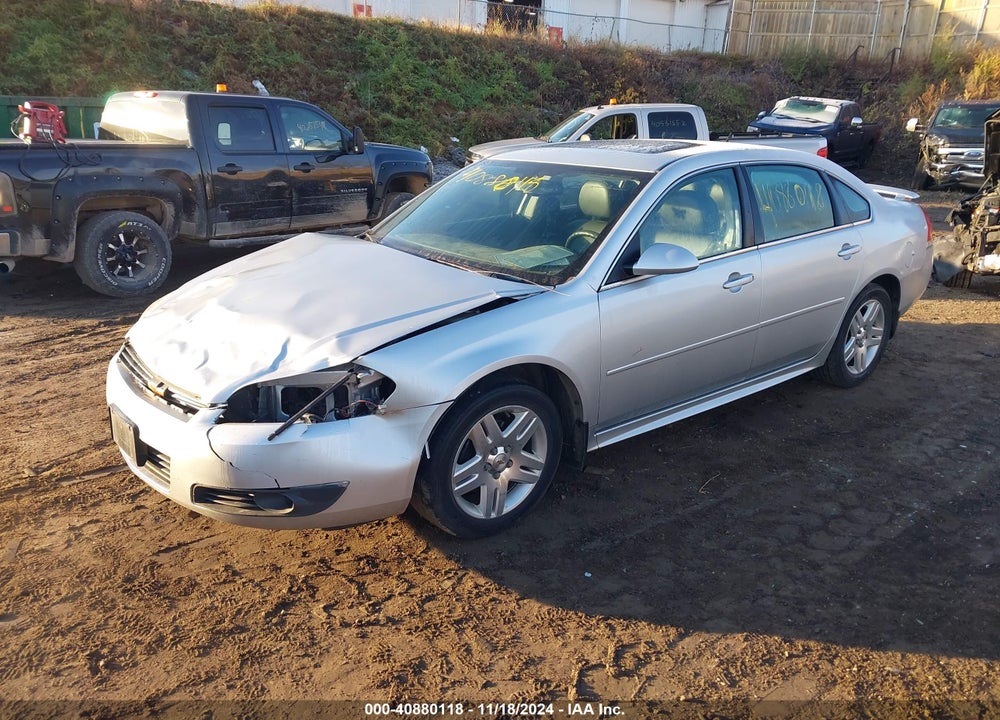 2011 CHEVROLET IMPALA LT VIN: 2G1WB5EK9B1168599
