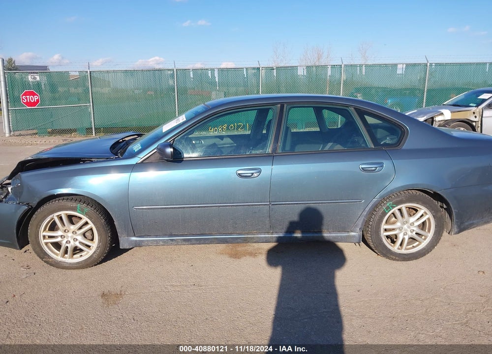 2005 SUBARU LEGACY 2.5I VIN: 4S3BL616057222705