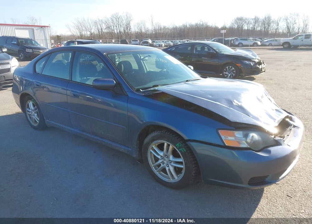 2005 SUBARU LEGACY 2.5I VIN: 4S3BL616057222705