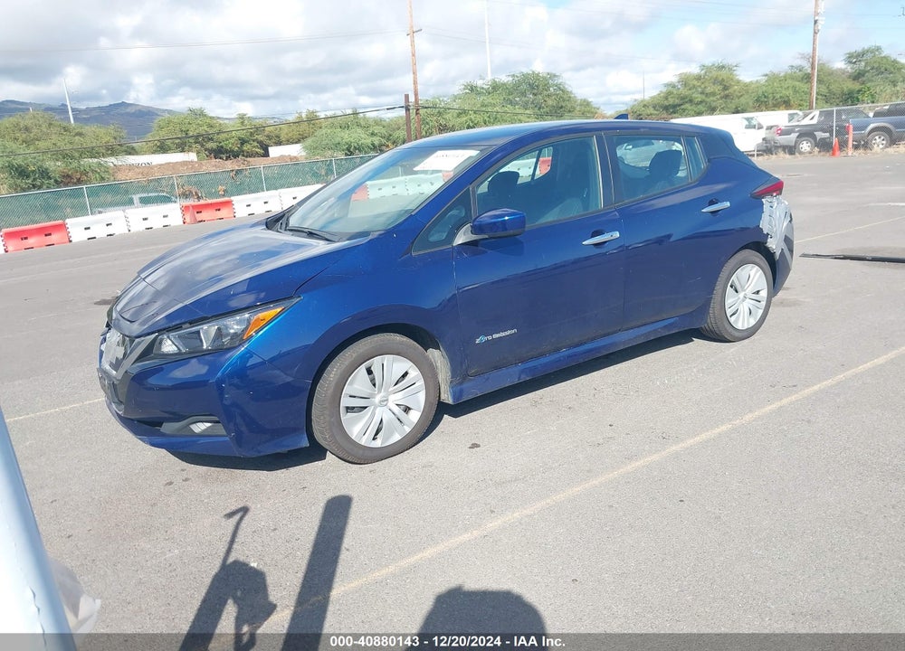 2019 NISSAN LEAF S VIN: 1N4AZ1CP0KC312870