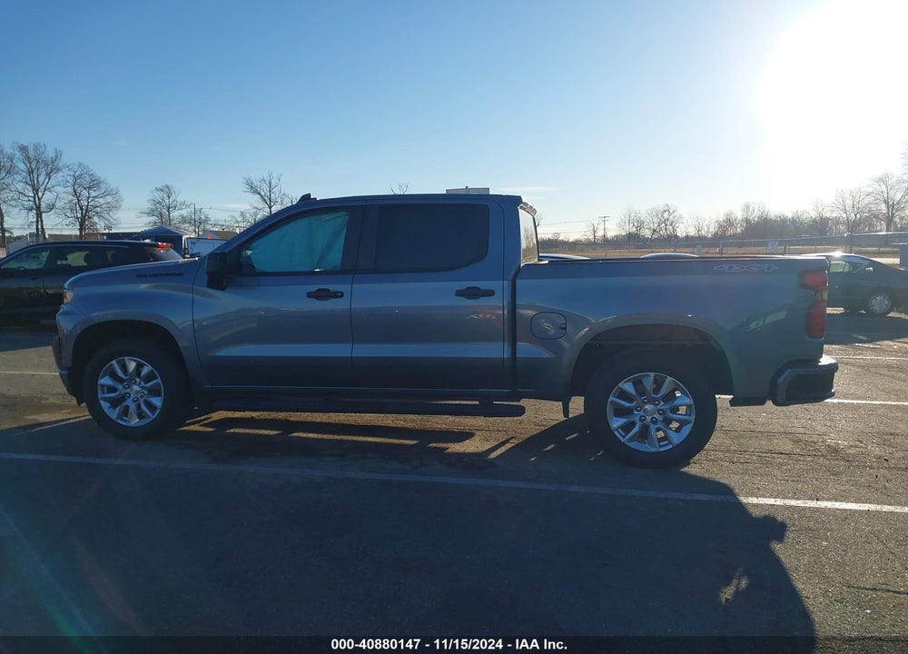 2022 CHEVROLET SILVERADO 1500 LTD 4WD SHORT BED CUSTOM VIN: 1GCPYBEK7NZ122192