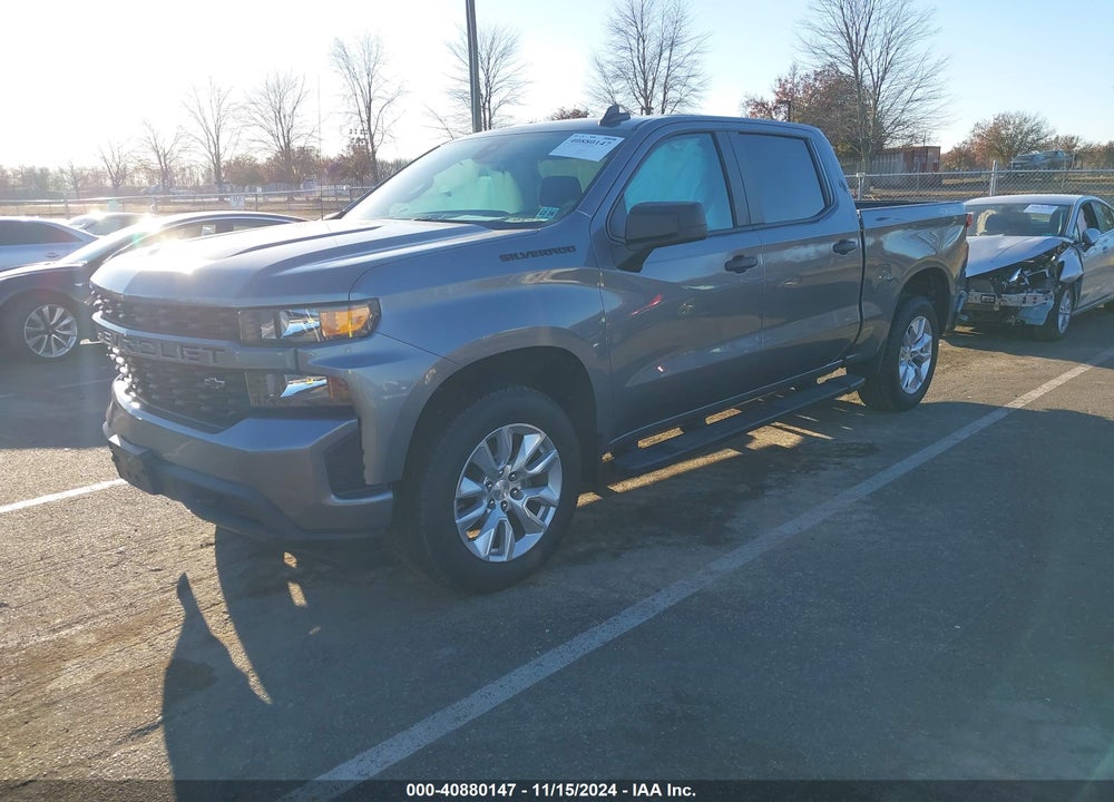 2022 CHEVROLET SILVERADO 1500 LTD 4WD SHORT BED CUSTOM VIN: 1GCPYBEK7NZ122192