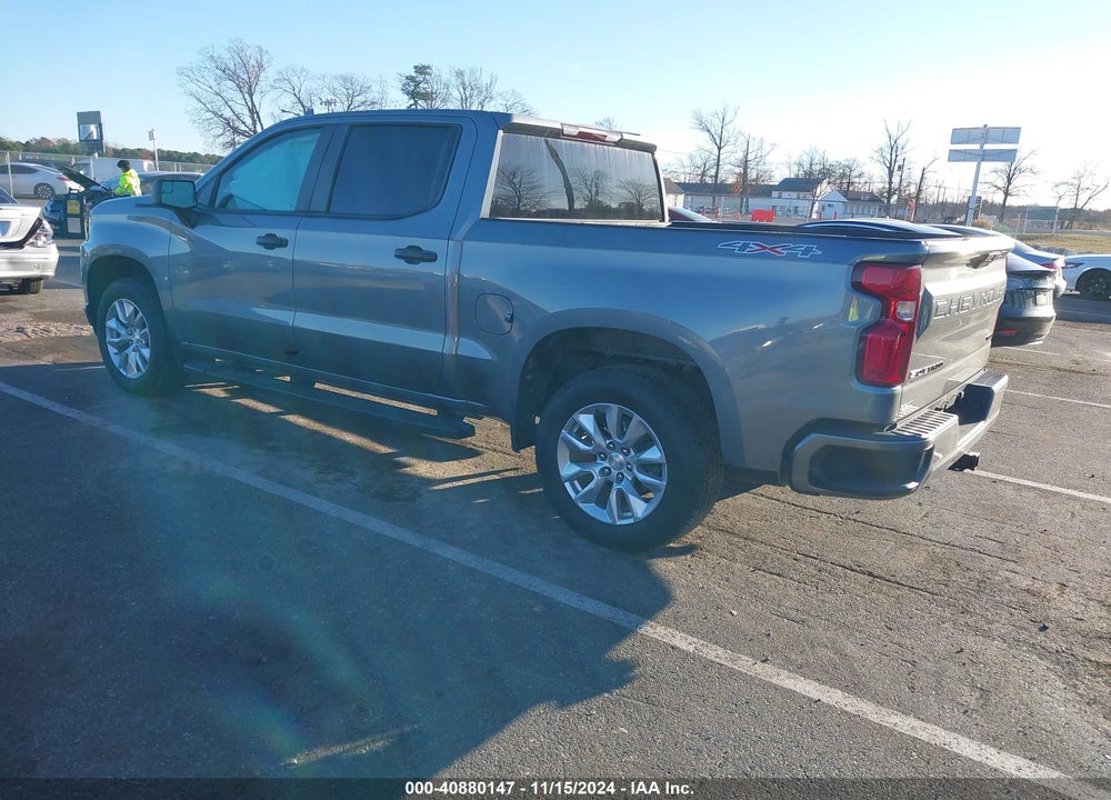 2022 CHEVROLET SILVERADO 1500 LTD 4WD SHORT BED CUSTOM VIN: 1GCPYBEK7NZ122192
