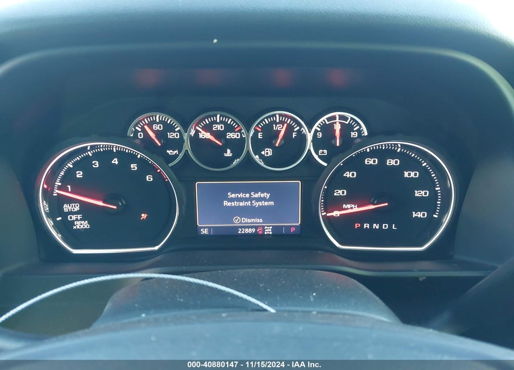 2022 CHEVROLET SILVERADO 1500 LTD 4WD SHORT BED CUSTOM VIN: 1GCPYBEK7NZ122192