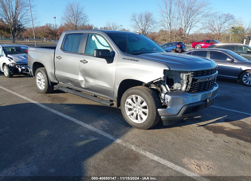 2022 CHEVROLET SILVERADO 1500 LTD 4WD SHORT BED CUSTOM VIN: 1GCPYBEK7NZ122192