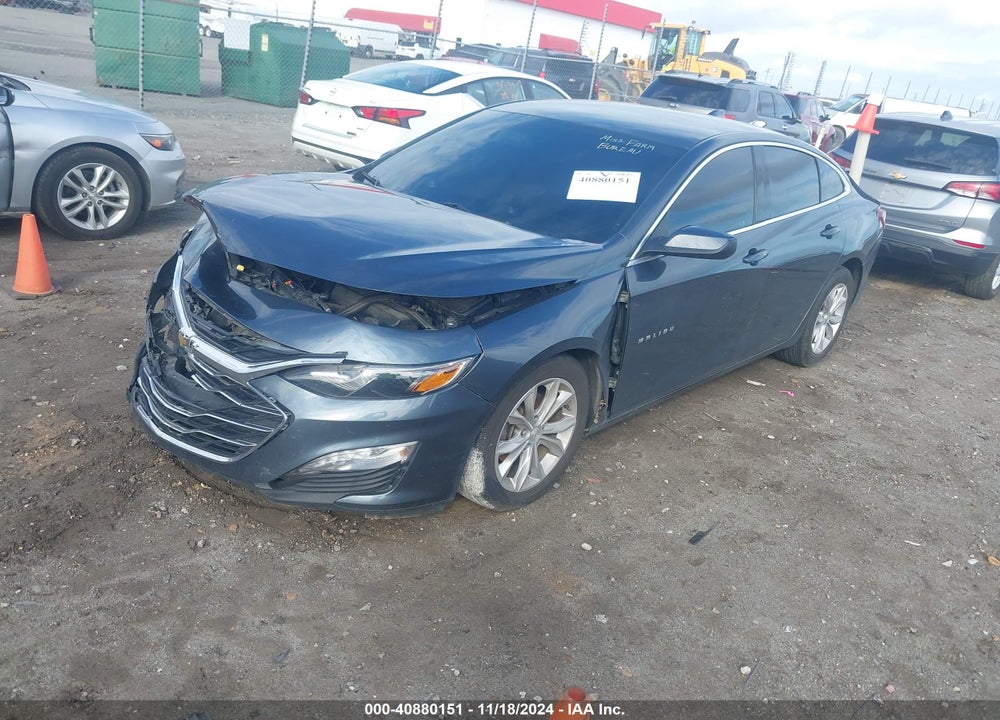 2021 CHEVROLET MALIBU FWD LT VIN: 1G1ZD5ST1MF075544