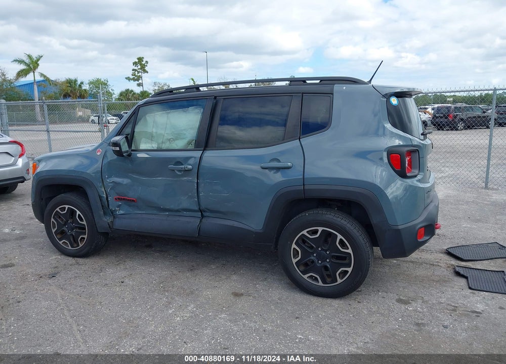 2016 JEEP RENEGADE TRAILHAWK VIN: ZACCJBCT5GPE18893