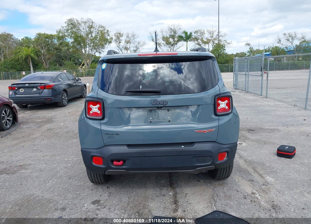 2016 JEEP RENEGADE TRAILHAWK VIN: ZACCJBCT5GPE18893