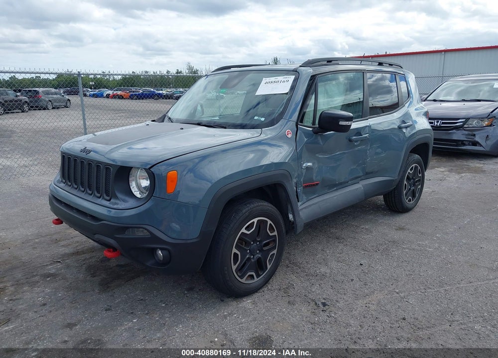 2016 JEEP RENEGADE TRAILHAWK VIN: ZACCJBCT5GPE18893