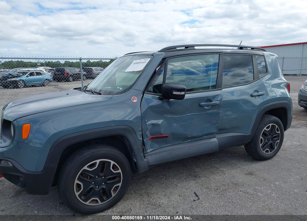 2016 JEEP RENEGADE TRAILHAWK VIN: ZACCJBCT5GPE18893