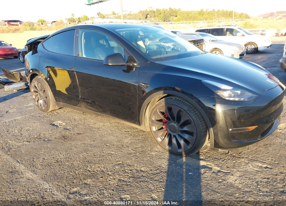 2021 TESLA MODEL Y PERFORMANCE DUAL MOTOR ALL-WHEEL DRIVE VIN: 5YJYGDEF6MF306484