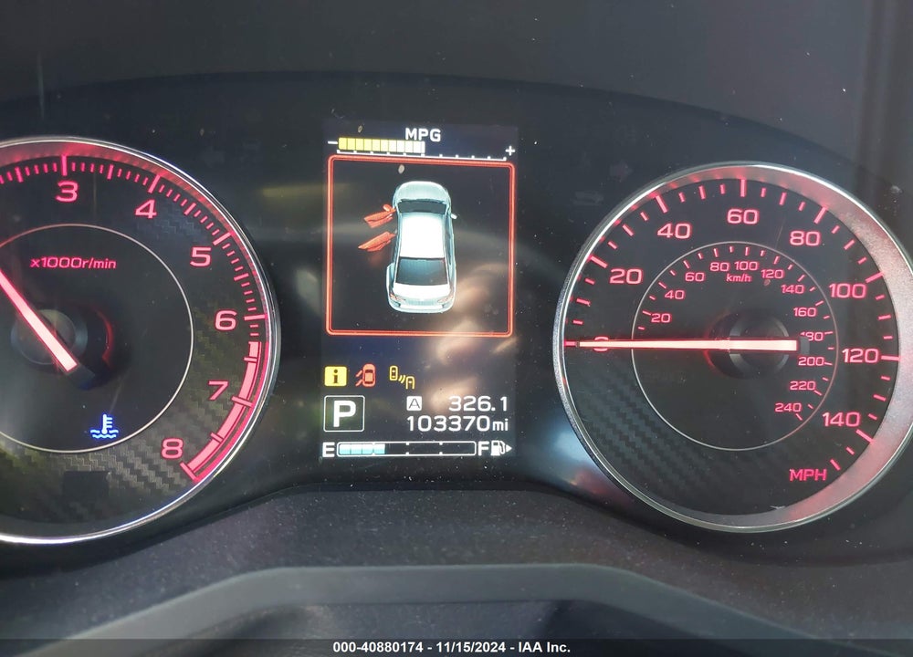 2018 SUBARU IMPREZA VIN: 4S3GKAL61J3617051