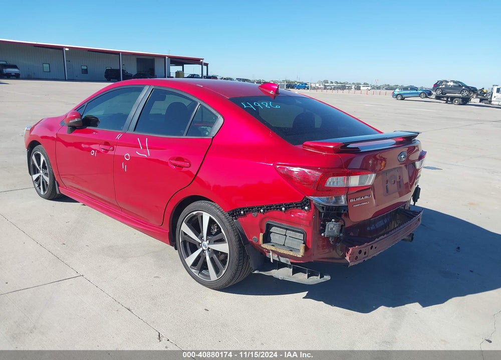 2018 SUBARU IMPREZA VIN: 4S3GKAL61J3617051