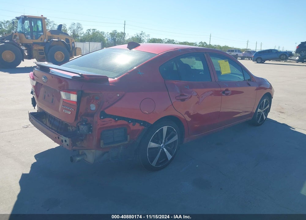 2018 SUBARU IMPREZA VIN: 4S3GKAL61J3617051