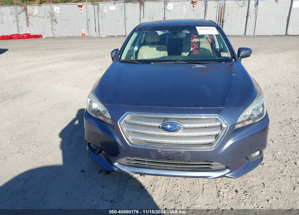 2016 SUBARU LEGACY 2.5I LIMITED VIN: 4S3BNAL60G3028504