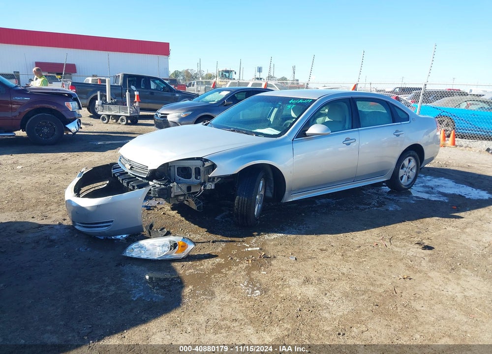 2009 CHEVROLET IMPALA LT VIN: 2G1WT57K691292799