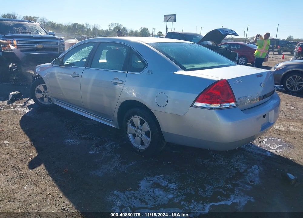 2009 CHEVROLET IMPALA LT VIN: 2G1WT57K691292799