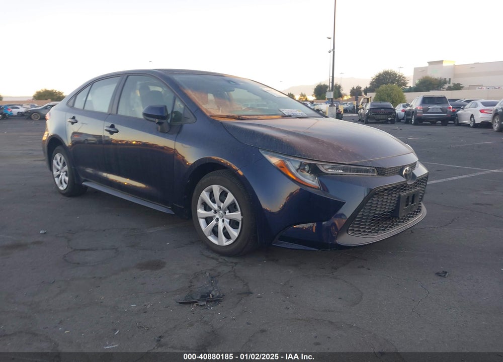 2020 TOYOTA COROLLA LE VIN: JTDEPRAE9LJ107434