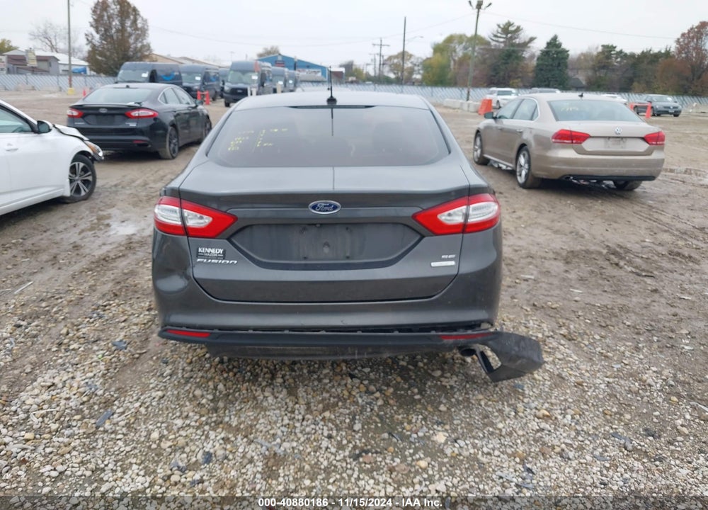 2015 FORD FUSION SE VIN: 3FA6P0HD5FR203896